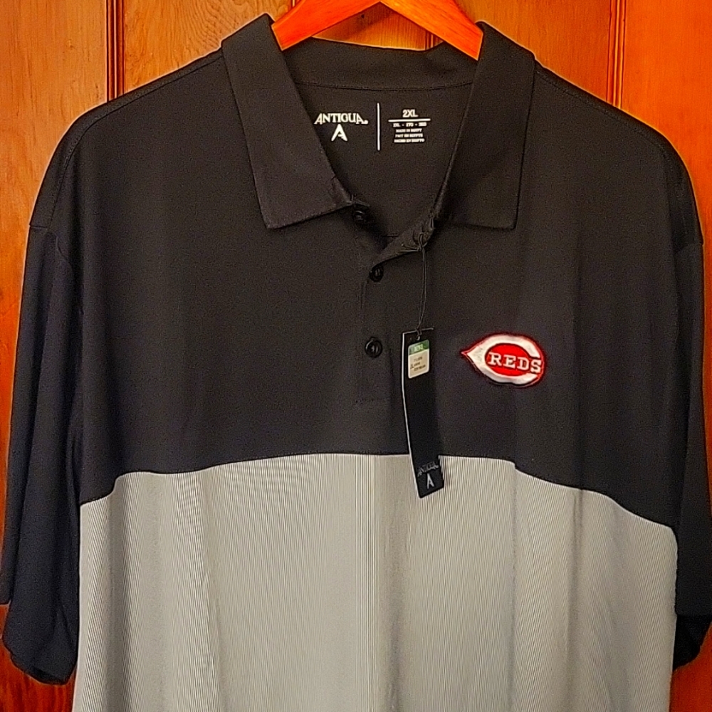 XXL Antigua Cincinnati Reds Polo shirt